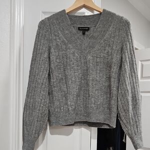 Banana Republic Heather Gray Sweater